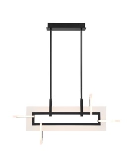 Quintiesse Small island lamp Inizio - Matte black Elstead Lighting QN-INIZIO-LP-S-BK - product 2