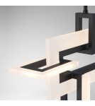 Pendant lamps over the island - Quintiesse Small island lamp Inizio - Matte black Elstead Lighting QN-INIZIO-LP-S-BK - product 3