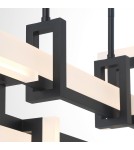 Pendant lamps over the island - Quintiesse Small island lamp Inizio - Matte black Elstead Lighting QN-INIZIO-LP-S-BK - product 4