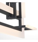 Quintiesse Mała lampa wyspowa Inizio - Matowa czerń QN-INIZIO-LP-S-BK