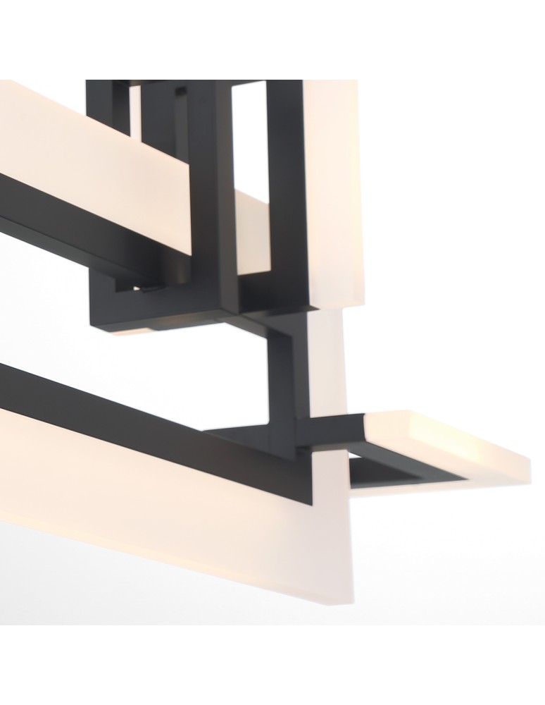 Pendant lamps over the island - Quintiesse Small island lamp Inizio - Matte black Elstead Lighting QN-INIZIO-LP-S-BK - product kolory-swiatla.pl 5