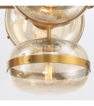 Quintiesse Lampa wyspowa Nottingham - 10 źródeł światła - Antyczny mosiądz QN-NOTTINGHAM-10LP-AB