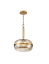 Quintiesse Nottingham pendant lamp - 1 light source - Antique brass Elstead Lighting QN-NOTTINGHAM-1P-AB
