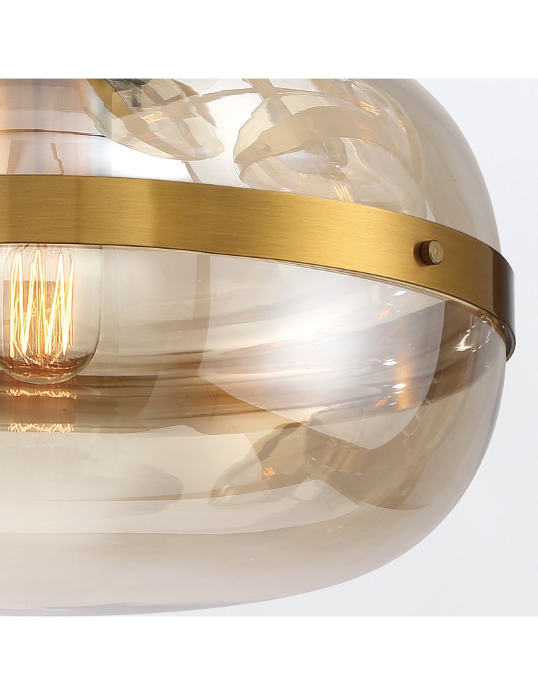 Classic pendant lamps - Quintiesse Nottingham pendant lamp - 1 light source - Antique brass Elstead Lighting QN-NOTTINGHAM-1P-AB - product kolory-swiatla.pl 5