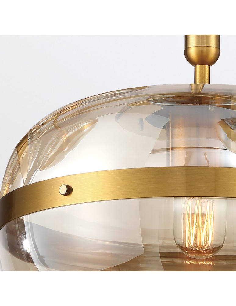 Classic pendant lamps - Quintiesse Nottingham pendant lamp - 1 light source - Antique brass Elstead Lighting QN-NOTTINGHAM-1P-AB - product kolory-swiatla.pl 6