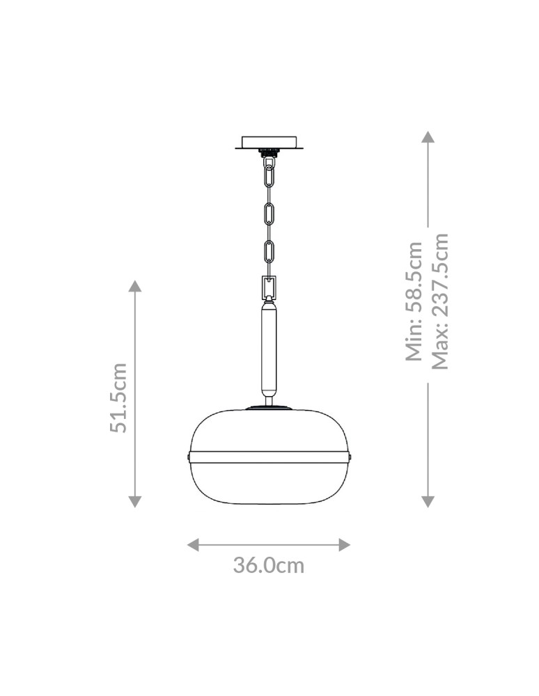 Classic pendant lamps - Quintiesse Nottingham pendant lamp - 1 light source - Antique brass Elstead Lighting QN-NOTTINGHAM-1P-AB - product kolory-swiatla.pl 7