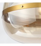 Classic pendant lamps - Quintiesse Nottingham pendant lamp - 3 light sources - Antique brass Elstead Lighting QN-NOTTINGHAM-3P-AB - product 4