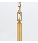 Quintiesse Lampa wisząca Nottingham - 3 źródła światła - Antyczny mosiądz QN-NOTTINGHAM-3P-AB