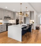 Classic pendant lamps - Quintiesse Nottingham pendant lamp - 3 light sources - Antique brass Elstead Lighting QN-NOTTINGHAM-3P-AB - product 8