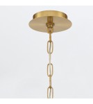 Modern chandeliers - Quintiesse Nottingham Chandelier - 5 light sources - Antique brass Elstead Lighting QN-NOTTINGHAM-5P-AB - product 4