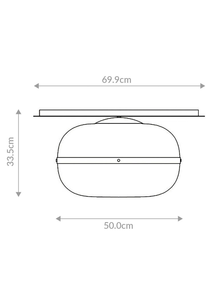 Classic ceiling lamps - Quintiesse Large Nottingham plafond - 1 light source - Antique brass Elstead Lighting QN-NOTTINGHAM-F-L-AB - product kolory-swiatla.pl 6