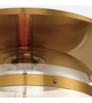 Classic ceiling lamps - Quintiesse Nottingham medium plafond - 1 light source - Antique brass Elstead Lighting QN-NOTTINGHAM-F-M-AB - product 4