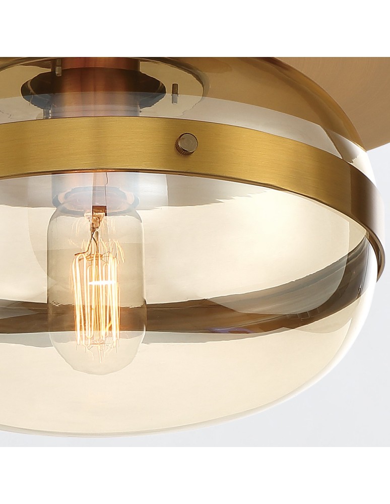 Classic ceiling lamps - Quintiesse Small Nottingham plafond - 1 light source - Antique brass Elstead Lighting QN-NOTTINGHAM-F-S-AB - product kolory-swiatla.pl 3