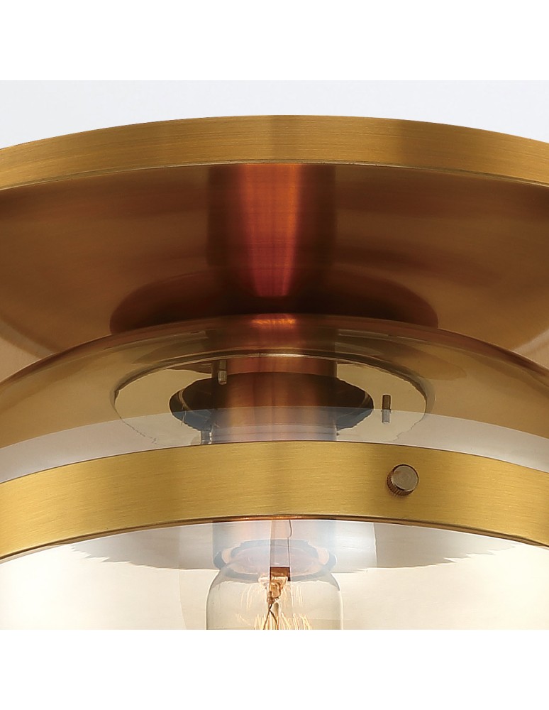 Classic ceiling lamps - Quintiesse Small Nottingham plafond - 1 light source - Antique brass Elstead Lighting QN-NOTTINGHAM-F-S-AB - product kolory-swiatla.pl 4