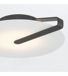 Modern ceiling lamps - Quintiesse Nuvola medium plafond / wall lamp - Matte black Elstead Lighting QN-NUVOLA-F-M-BK - product 3