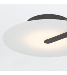 Modern ceiling lamps - Quintiesse Nuvola medium plafond / wall lamp - Matte black Elstead Lighting QN-NUVOLA-F-M-BK - product 5