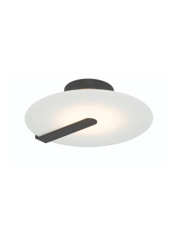 Quintiesse Small plafond / wall lamp Nuvola - Matte black Elstead Lighting QN-NUVOLA-F-S-BK