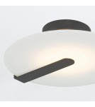 Modern ceiling lamps - Quintiesse Small plafond / wall lamp Nuvola - Matte black Elstead Lighting QN-NUVOLA-F-S-BK - product 4