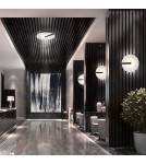 Modern ceiling lamps - Quintiesse Small plafond / wall lamp Nuvola - Matte black Elstead Lighting QN-NUVOLA-F-S-BK - product 6