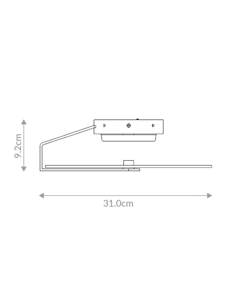 Modern ceiling lamps - Quintiesse Small plafond / wall lamp Nuvola - Matte black Elstead Lighting QN-NUVOLA-F-S-BK - product kolory-swiatla.pl 8