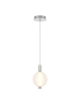 Quintiesse Palmas small pendant lamp - 1 light source - Polished Nickel Elstead Lighting QN-PALMAS-1MP-PN - product 2