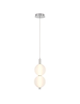 Quintiesse Palams small pendant lamp - 2 light sources - Polished Nickel Elstead Lighting QN-PALMAS-2MP-PN - product 2