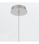 Quintiesse Mała lampa wisząca Palams - 2 źródła światła - Polerowany nikiel QN-PALMAS-2MP-PN