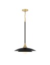 Quintiesse Welsh Pendant Lamp - Matte Black Elstead Lighting QN-WELSH-P-BK.