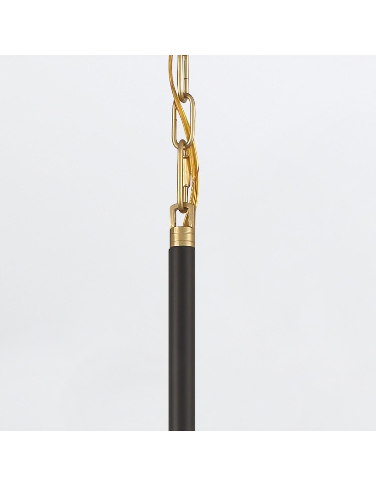 Classic pendant lamps - Quintiesse Welsh Pendant Lamp - Matte Black Elstead Lighting QN-WELSH-P-BK. - product kolory-swiatla.pl 5
