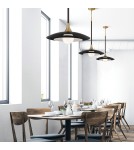 Classic pendant lamps - Quintiesse Welsh Pendant Lamp - Matte Black Elstead Lighting QN-WELSH-P-BK. - product 6