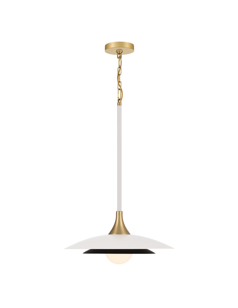 Quintiesse Lampa wisząca Welsh - Matowa biel QN-WELSH-P-WHT