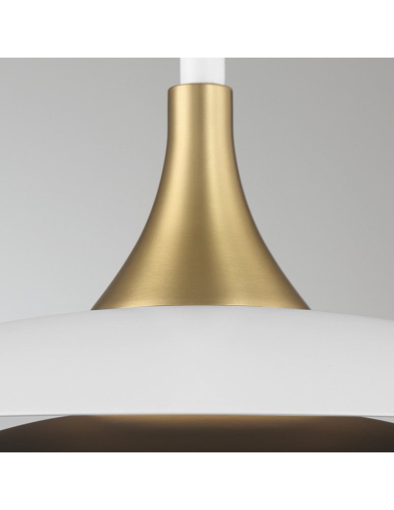 Quintiesse Lampa wisząca Welsh - Matowa biel QN-WELSH-P-WHT