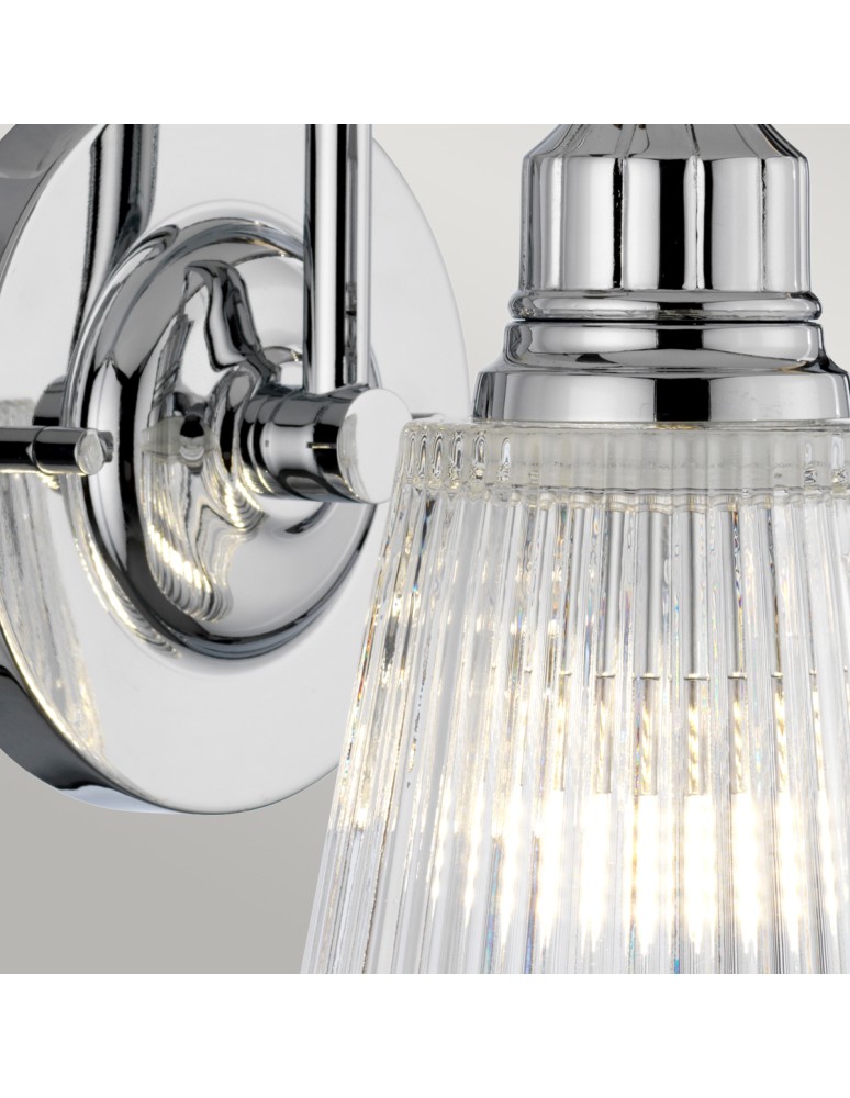 Bathroom wall lamps - Quintiesse Addison wall lamp - 1 light source IP44 Elstead Lighting QN-ADDISON1-BATH - product kolory-swiatla.pl 3