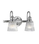 Bathroom wall lamps - Quintiesse Addison wall lamp - 2 light sources IP44 Elstead Lighting QN-ADDISON2-BATH - product 1