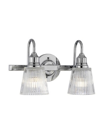 Quintiesse Addison wall lamp - 2 light sources IP44 Elstead Lighting QN-ADDISON2-BATH