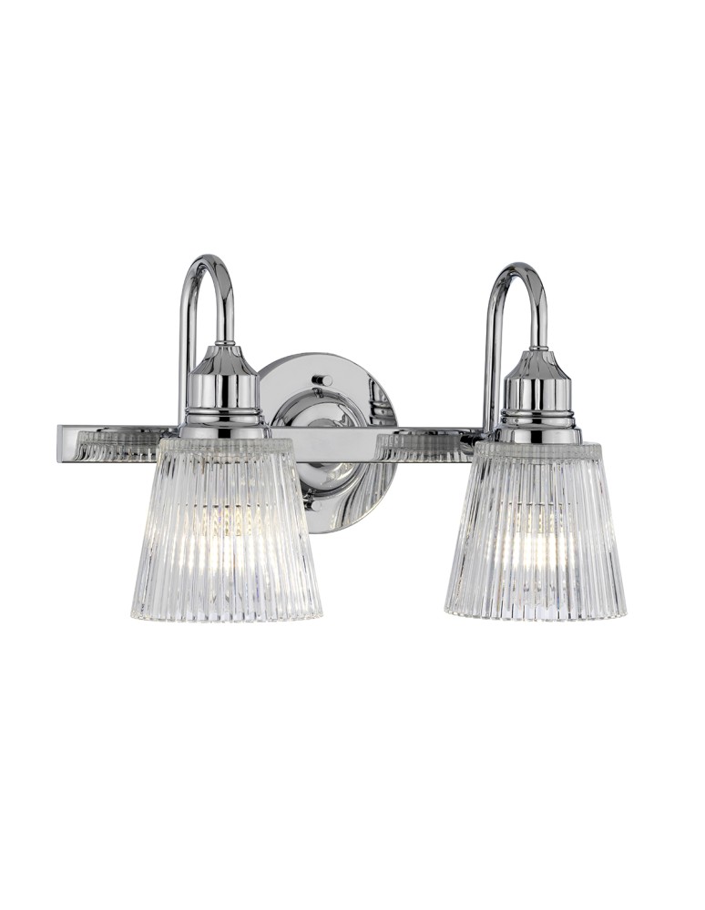 Bathroom wall lamps - Quintiesse Addison wall lamp - 2 light sources IP44 Elstead Lighting QN-ADDISON2-BATH - product kolory-swiatla.pl 1