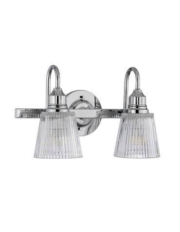 Quintiesse Addison wall lamp - 2 light sources IP44 Elstead Lighting QN-ADDISON2-BATH - product 2