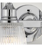 Bathroom wall lamps - Quintiesse Addison wall lamp - 2 light sources IP44 Elstead Lighting QN-ADDISON2-BATH - product 3