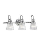 Bathroom wall lamps - Quintiesse Addison wall lamp - 3 light sources IP44 Elstead Lighting QN-ADDISON3-BATH - product 1