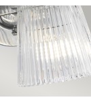 Bathroom wall lamps - Quintiesse Addison wall lamp - 3 light sources IP44 Elstead Lighting QN-ADDISON3-BATH - product 5