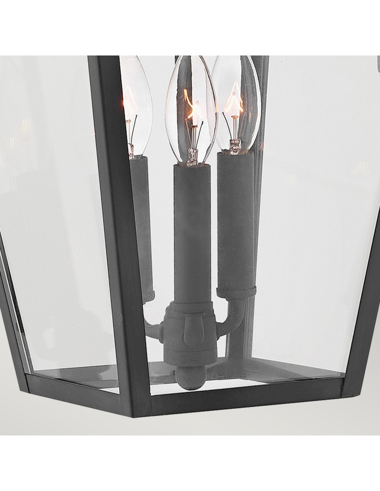 Outdoor wall lamps - Quintiesse Large Alford Place wall lantern - 3 light sources IP44 Elstead Lighting QN-ALFORD-PLACE2-L-MB - product kolory-swiatla.pl 4