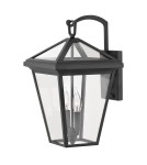 Outdoor wall lamps - Quintiesse Medium wall lantern Alford Place - 2 light sources IP44 Elstead Lighting QN-ALFORD-PLACE2-M-MB - product 1