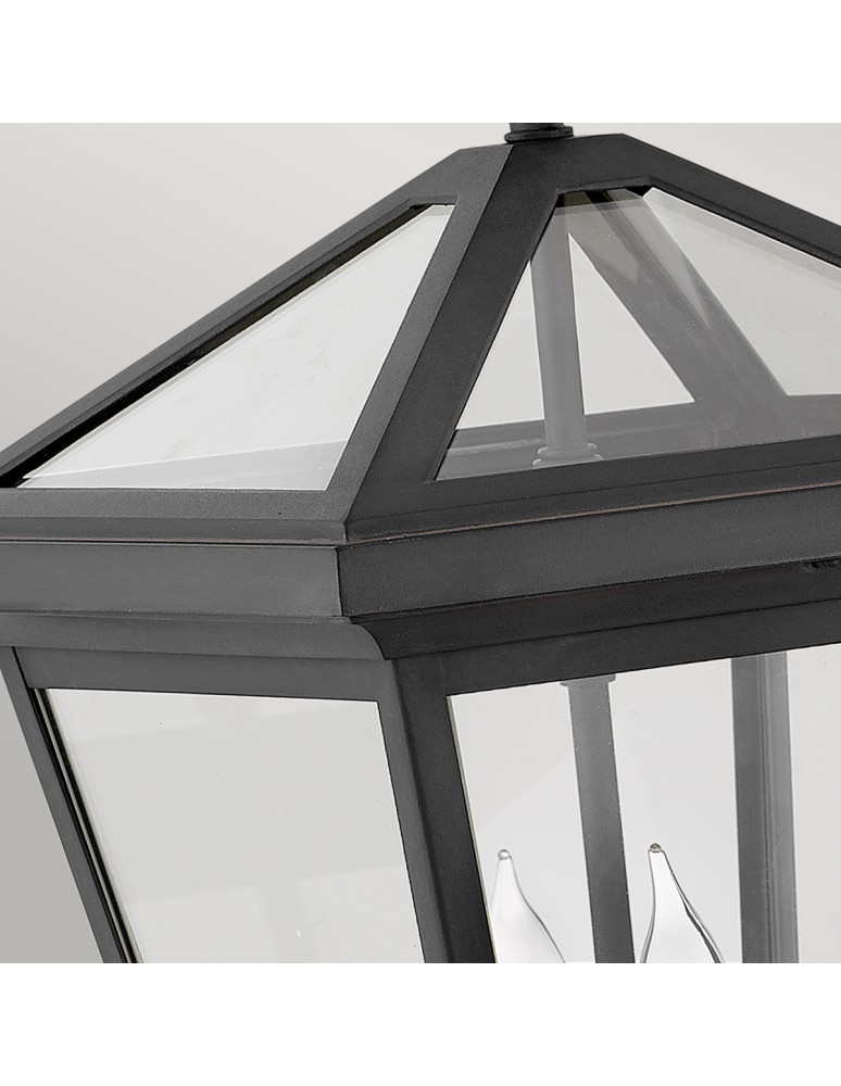 Outdoor wall lamps - Quintiesse Medium wall lantern Alford Place - 2 light sources IP44 Elstead Lighting QN-ALFORD-PLACE2-M-MB - product kolory-swiatla.pl 3