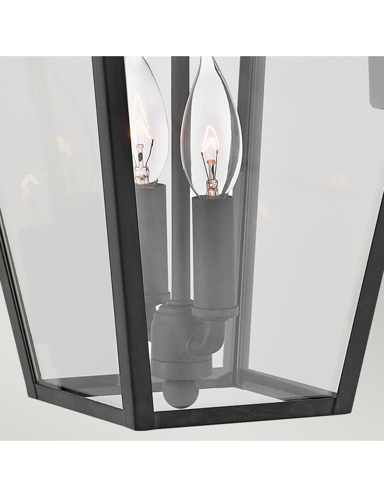 Outdoor wall lamps - Quintiesse Medium wall lantern Alford Place - 2 light sources IP44 Elstead Lighting QN-ALFORD-PLACE2-M-MB - product kolory-swiatla.pl 4