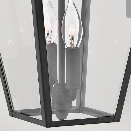 Quintiesse Średnia latarnia naścienna Alford Place - 2 źródła światła IP44 Elstead Lighting QN-ALFORD-PLACE2-M-MB