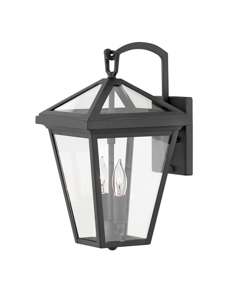 Outdoor wall lamps - Quintiesse Small wall lantern Alford Place - 2 light sources IP44 Elstead Lighting QN-ALFORD-PLACE2-S-MB - product kolory-swiatla.pl 1