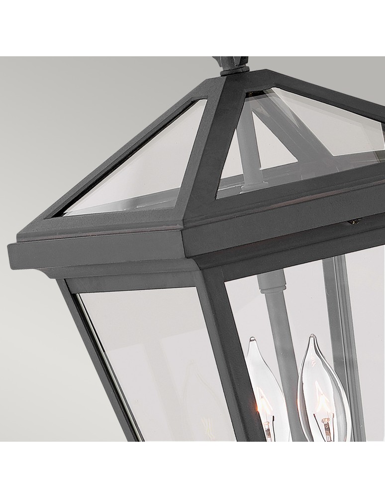 Outdoor wall lamps - Quintiesse Small wall lantern Alford Place - 2 light sources IP44 Elstead Lighting QN-ALFORD-PLACE2-S-MB - product kolory-swiatla.pl 3