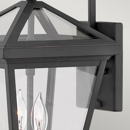 Quintiesse Mała latarnia naścienna Alford Place - 2 źródła światła IP44 Elstead Lighting QN-ALFORD-PLACE2-S-MB