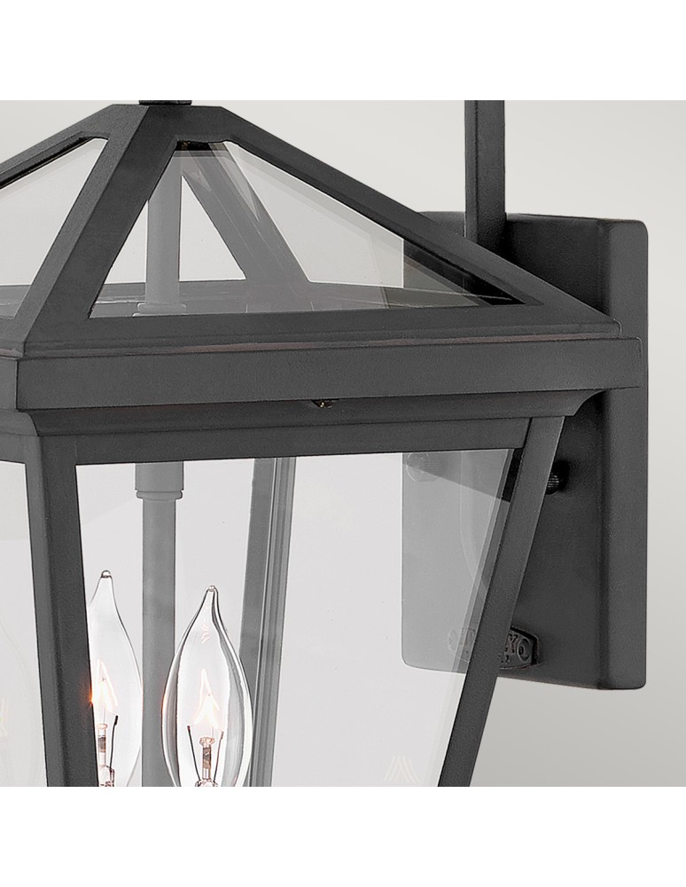 Outdoor wall lamps - Quintiesse Small wall lantern Alford Place - 2 light sources IP44 Elstead Lighting QN-ALFORD-PLACE2-S-MB - product kolory-swiatla.pl 5