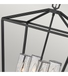 Outdoor pendant lamps - Quintiesse Alford Place pendant lantern - 4 light sources IP44 Elstead Lighting QN-ALFORD-PLACE-4P-MB - product 3